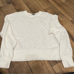 Rails XL white sweatshirt